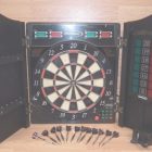 Electronic Dart Boards With Cabinet