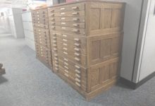 Flat File Cabinet Wood
