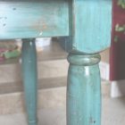 How To Paint Furniture Distressed Turquoise