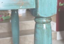 How To Paint Furniture Distressed Turquoise