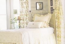 Yellow Shabby Chic Bedroom
