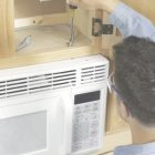How To Hang A Microwave Under A Cabinet