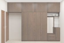 Wardrobe With Dressing Table Designs For Bedroom Indian