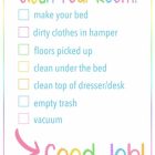 Bedroom Cleaning Checklist