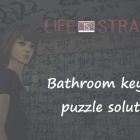 Life Is Strange Bathroom Code