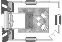 Bedroom Furniture Layout Design