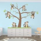 Monkey Themed Bedroom
