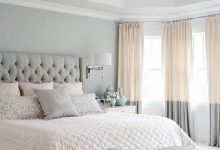 Grey White Gold Bedroom