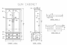 Free Gun Cabinet Building Plans