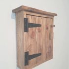 Wooden Key Holder Cabinet