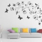 Simple Wall Painting Designs For Bedroom