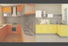 Designs For Modular Kitchens Small Spaces