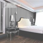 Black And White Striped Wallpaper For Bedroom