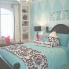 Teal Pink And Black Bedroom