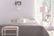 Lilac Color Paint Bedroom