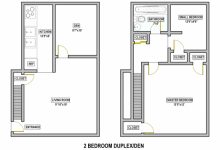 2 Bedroom Duplex