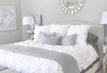 White And Silver Bedroom Set