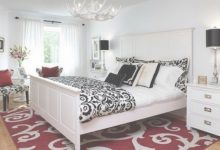 Red And White Bedroom Decor