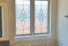 Stained Glass Bathroom Window Designs