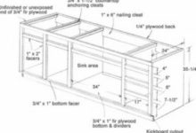 Kitchen Cabinets Plans Dimensions