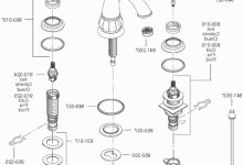 Bathroom Faucet Parts Diagram