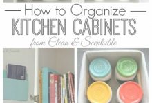 How To Organize Cabinets