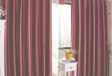 Maroon Curtains For Bedroom