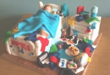 Messy Bedroom Cake