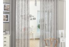 Short Grey Bedroom Curtains