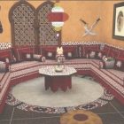 Moroccan Furniture Living Room Set