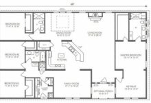 4 Bedroom Ranch Floor Plans