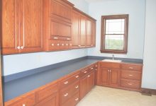 Oak Cabinets Stained Cherry