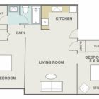 1 Bedroom With Study