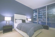 Contemporary Blue Bedroom