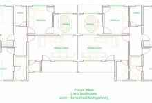 2 Bedroom Semi Detached Floor Plans