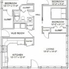 3 Bedroom Floor Plan With Dimensions Pdf