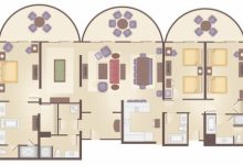 Animal Kingdom 3 Bedroom Villa Floor Plan