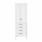 Linen Cabinet With Drawers