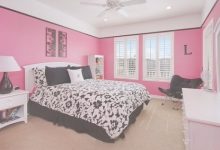 Black Pink White Bedroom