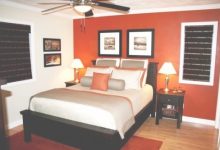 Burnt Orange Bedroom