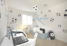 Football Themed Bedroom