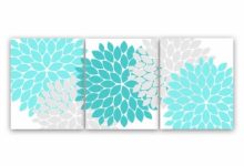 Teal Bedroom Wall Art