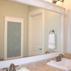 Large Framed Bathroom Mirrors