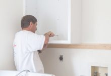 Installing Laundry Cabinets