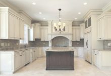 Antique White Stain Kitchen Cabinets