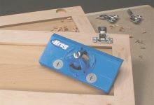 Kitchen Cabinet Hinge Jig