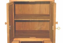 Lockable Wooden Storage Cabinets