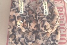 Leopard Bedroom Slippers