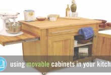 Movable Cabinets Kitchen