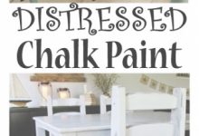 How To Distress Furniture With Chalk Paint